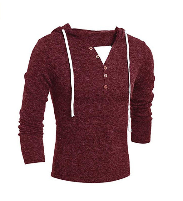 Men's Hooded Long Sleeve Sweatshirt