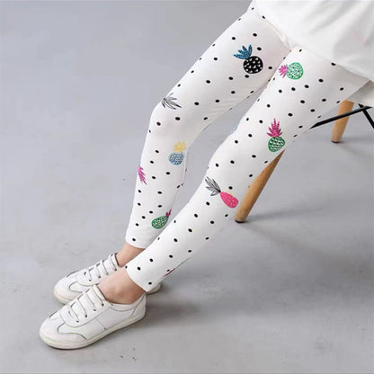 Leggings Modal Cropped Pants Outer Wear Girls' Stretch Tights Classical