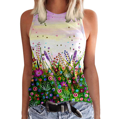 Women's Creative 3D Digital Printed T-shirt Female