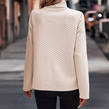 Autumn And Winter New High Neck Sweater Casual Top