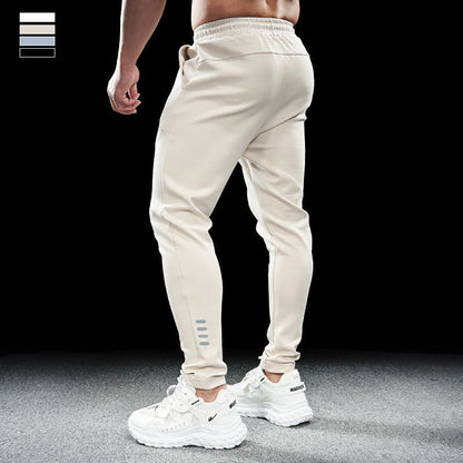 Men's Sports Casual Elastic Running Trousers