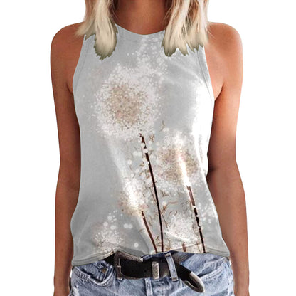 Women's Creative 3D Digital Printed T-shirt Female